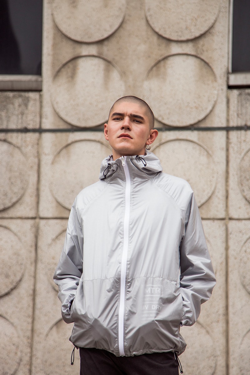 MINOTAUR Spring/Summer 2019 Lookbook gradient jackets army wrinkles ventilation coat coveral menswear collection ss19 fly knit polo dc-t flyknit m51 