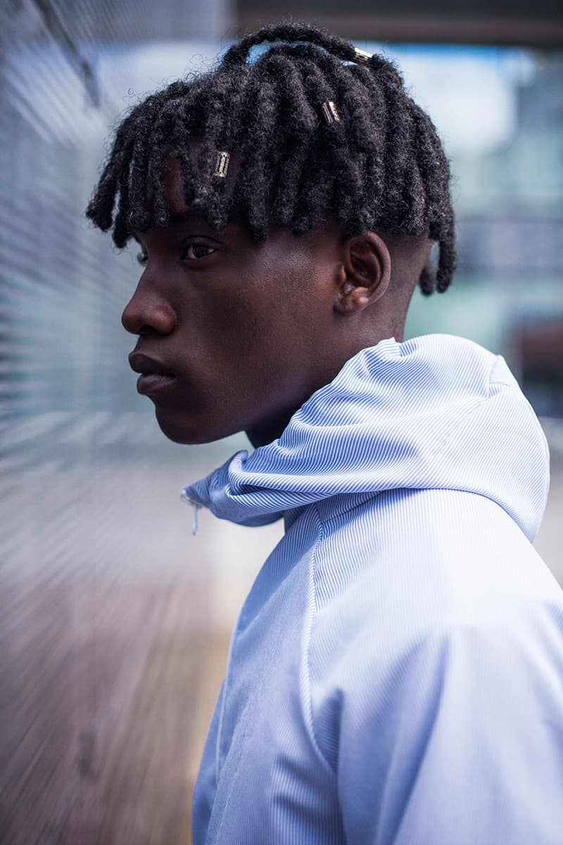 MINOTAUR Spring/Summer 2019 Lookbook gradient jackets army wrinkles ventilation coat coveral menswear collection ss19 fly knit polo dc-t flyknit m51