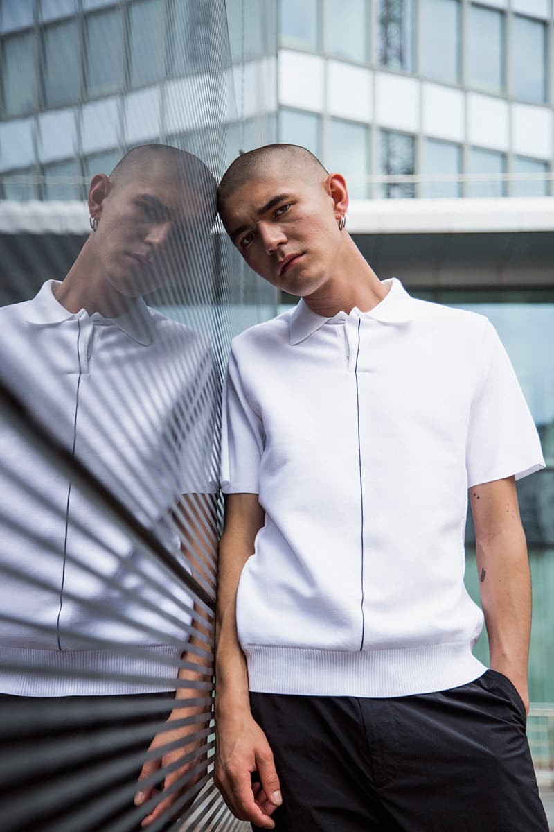 MINOTAUR Spring/Summer 2019 Lookbook gradient jackets army wrinkles ventilation coat coveral menswear collection ss19 fly knit polo dc-t flyknit m51 