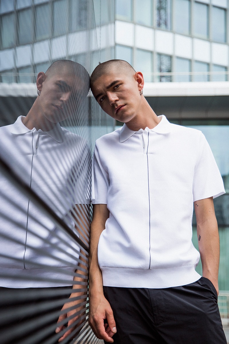 MINOTAUR Spring/Summer 2019 Lookbook gradient jackets army wrinkles ventilation coat coveral menswear collection ss19 fly knit polo dc-t flyknit m51 