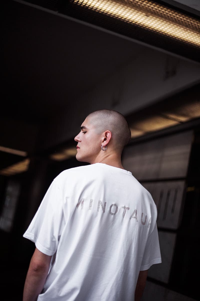 MINOTAUR Spring/Summer 2019 Lookbook gradient jackets army wrinkles ventilation coat coveral menswear collection ss19 fly knit polo dc-t flyknit m51
