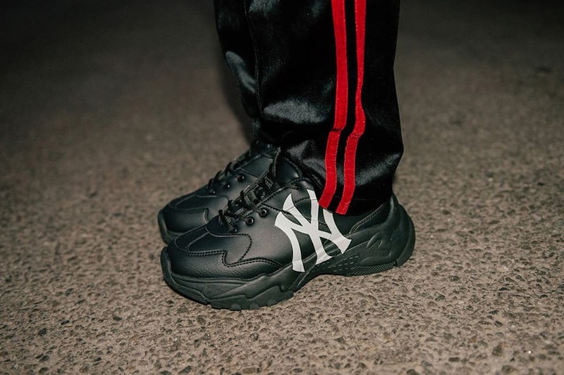 MLB Debuts Chunky Sneaker Collection major league baseball los angeles dodgers new york yankees chicago cubs seoul korea lookbooks