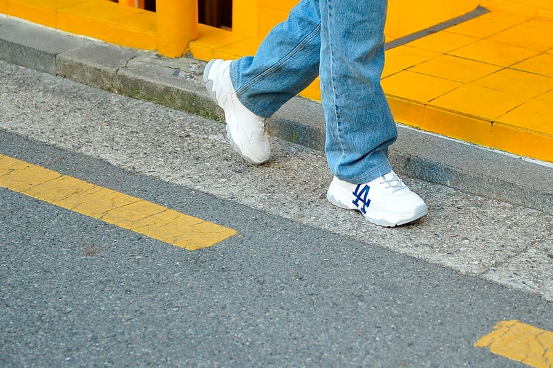MLB Debuts Chunky Sneaker Collection major league baseball los angeles dodgers new york yankees chicago cubs seoul korea lookbooks