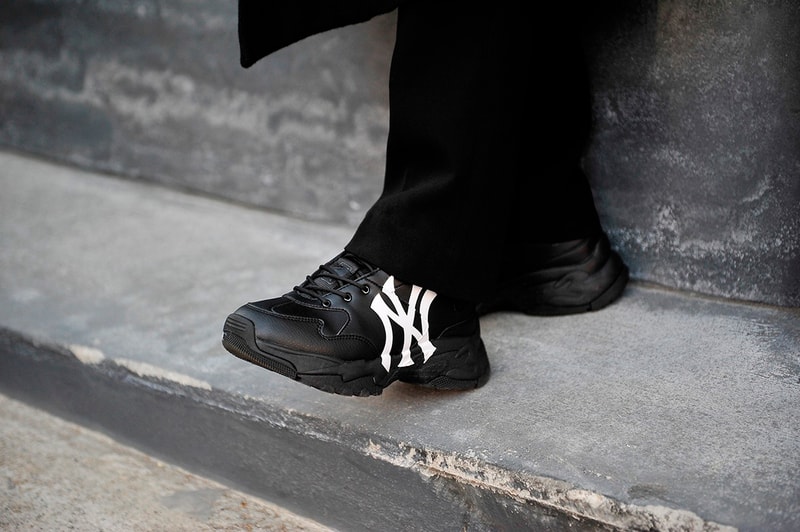 MLB Debuts Chunky Sneaker Collection major league baseball los angeles dodgers new york yankees chicago cubs seoul korea lookbooks