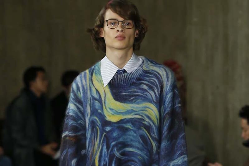 Namacheko References Vincent van Gogh and Edvard Munch for FW19
