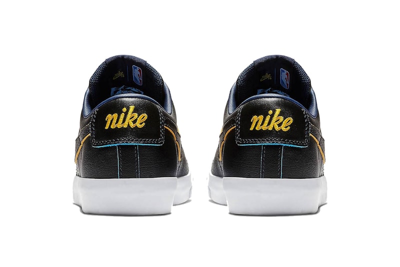 nba nike sb warriors blue yellow black white 2019 january footwear golden state warriors