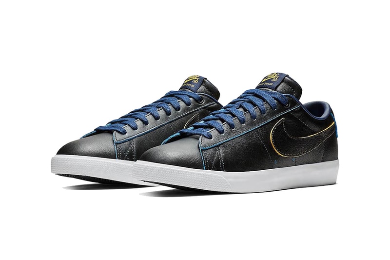 nba nike sb warriors blue yellow black white 2019 january footwear golden state warriors