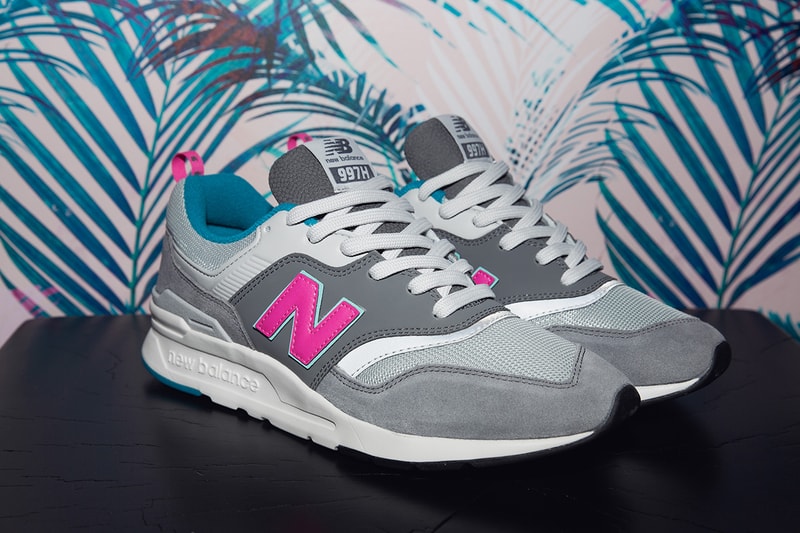 New Balance 997H 2019 Lookbook rain cloud castle rock magnet white classic sneaker silhouette