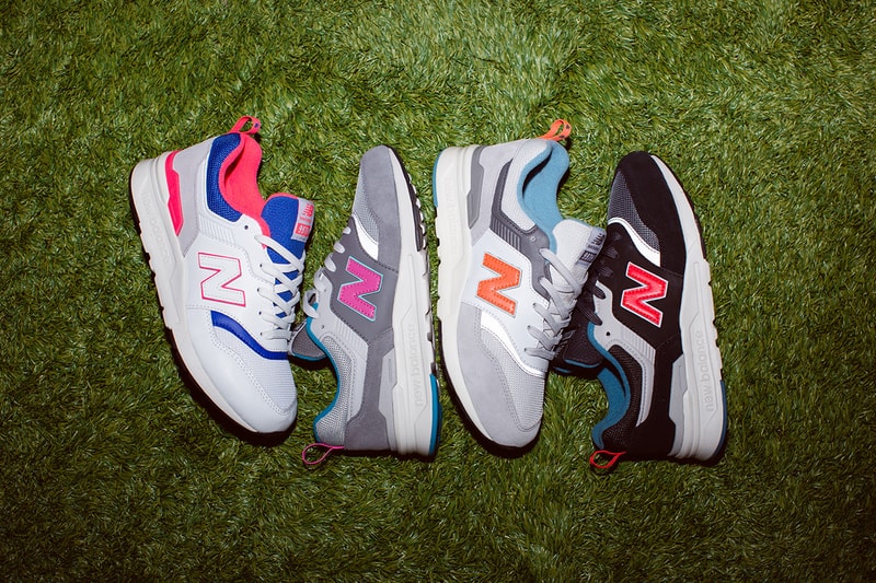 New Balance 997H 2019 Lookbook rain cloud castle rock magnet white classic sneaker silhouette