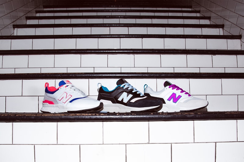 New Balance 997H 2019 Lookbook rain cloud castle rock magnet white classic sneaker silhouette
