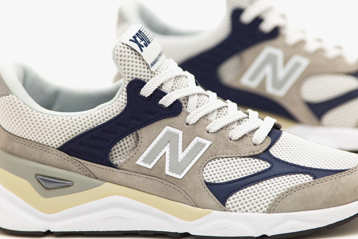 BEAUTY & YOUTH x New Balance X-90 Release Info pricing stockist navy gray 3m detailing collaboration sneaker trainer 