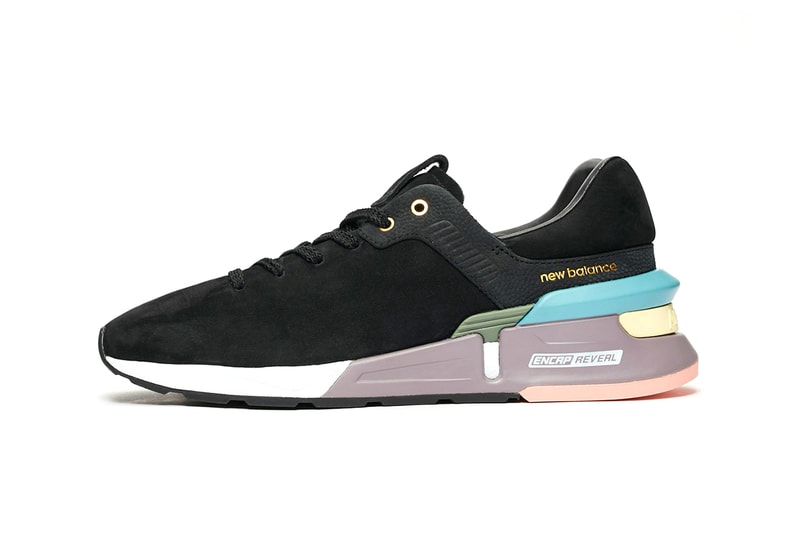 New Balance 997 MS 2019 Chunky Sneaker Sole Tonal Minimalist Leather Suede Colorblock Trainer SS19