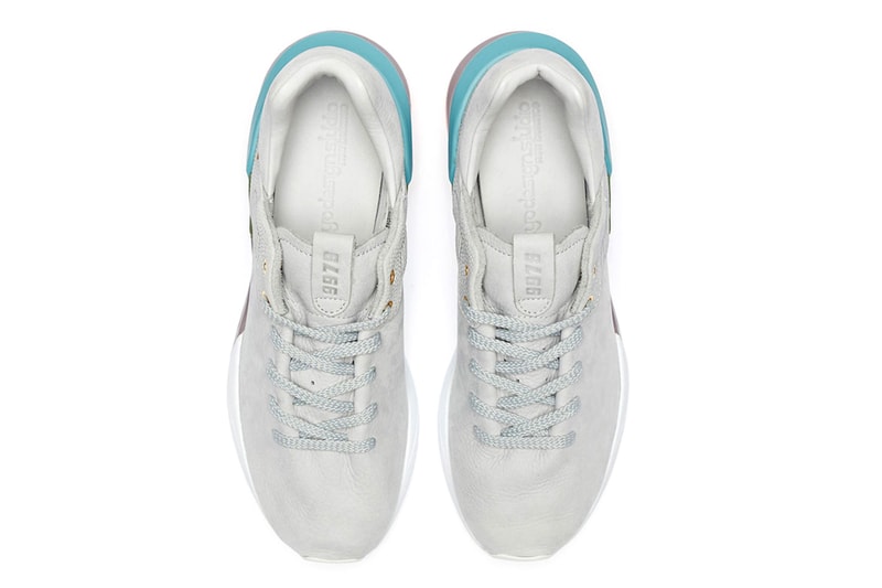 New Balance 997 MS 2019 Chunky Sneaker Sole Tonal Minimalist Leather Suede Colorblock Trainer SS19