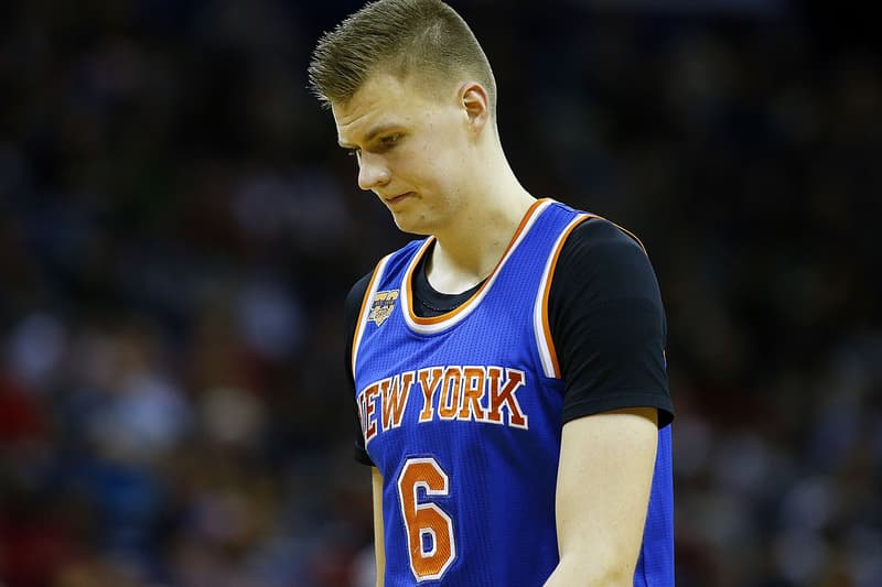 new york knicks dallas mavericks Kristaps Porzingis tim hardaway jr trey burke dennis smith jr deandre jordan courtney lee