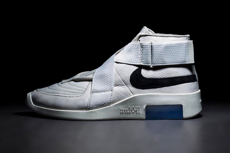 Nike Air Fear of God 180 Light Bone First Look Jerry Lorenzo Straps moccasin White Release Info Date