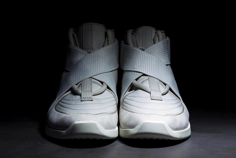 Nike Air Fear of God 180 Light Bone First Look Jerry Lorenzo Straps moccasin White Release Info Date