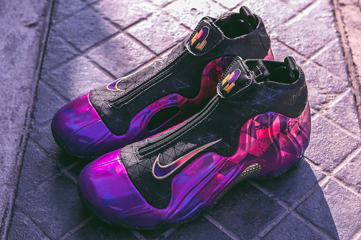 Nike Air Flightposite CNY 2019 image release date purple chinese new year
