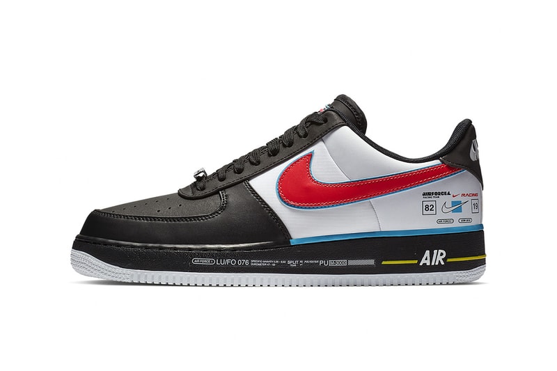 Nike Air Force 1 Racing All Star Weekend NBA Charlotte North Carolina Shoe Details Sneakers Kicks Trainers Shoes Footwear Cop Purchase Buy Release Info Information Details