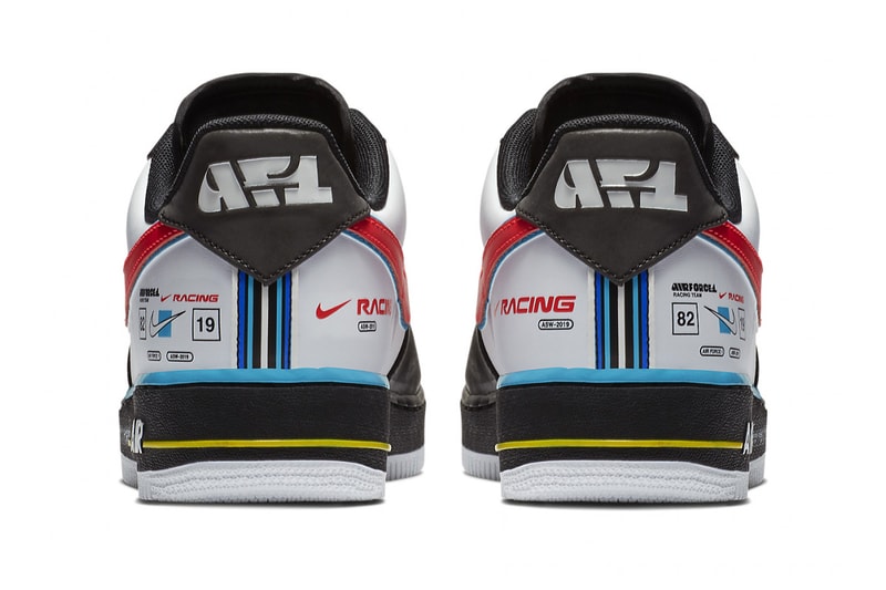 Nike Air Force 1 Racing All Star Weekend NBA Charlotte North Carolina Shoe Details Sneakers Kicks Trainers Shoes Footwear Cop Purchase Buy Release Info Information Details