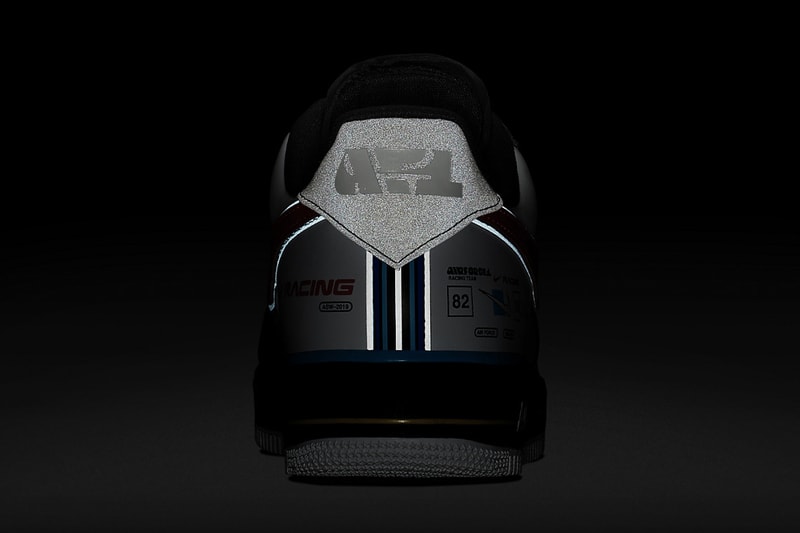 Nike Air Force 1 Racing All Star Weekend NBA Charlotte North Carolina Shoe Details Sneakers Kicks Trainers Shoes Footwear Cop Purchase Buy Release Info Information Details