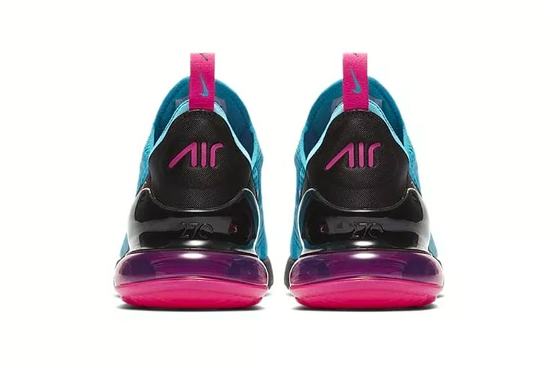 Nike Air Max 270 Blue turquoise Pink South Beach Release Info Date black