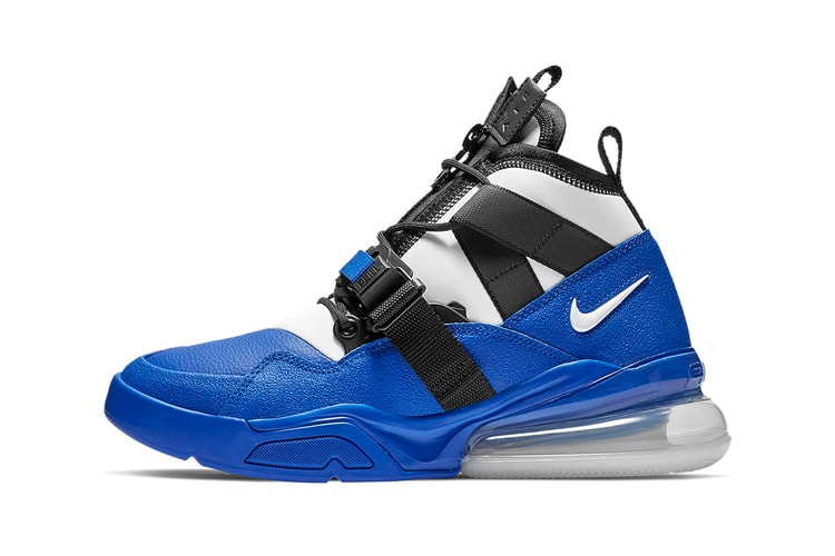 Nike Unveils Air Force 270 Utility in White, Blue and Black Colorway