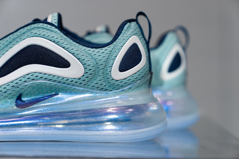 nike air max 720 closer look 2019 spring footwear nike running nike sportswear northern lights day night sunrise sunset total eclipse sea forest pink