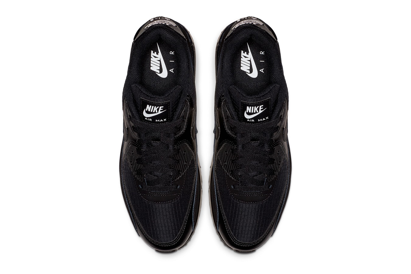 Nike Air Max 90 Essential Black & White Release nike swoosh air unit midsole