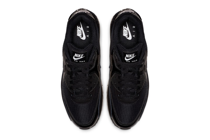 Nike Air Max 90 Essential Black & White Release nike swoosh air unit midsole