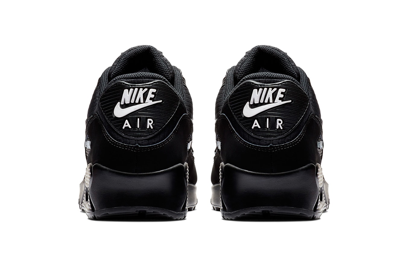 Nike Air Max 90 Essential Black & White Release nike swoosh air unit midsole