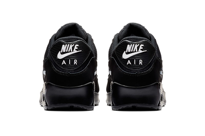 Nike Air Max 90 Essential Black & White Release nike swoosh air unit midsole
