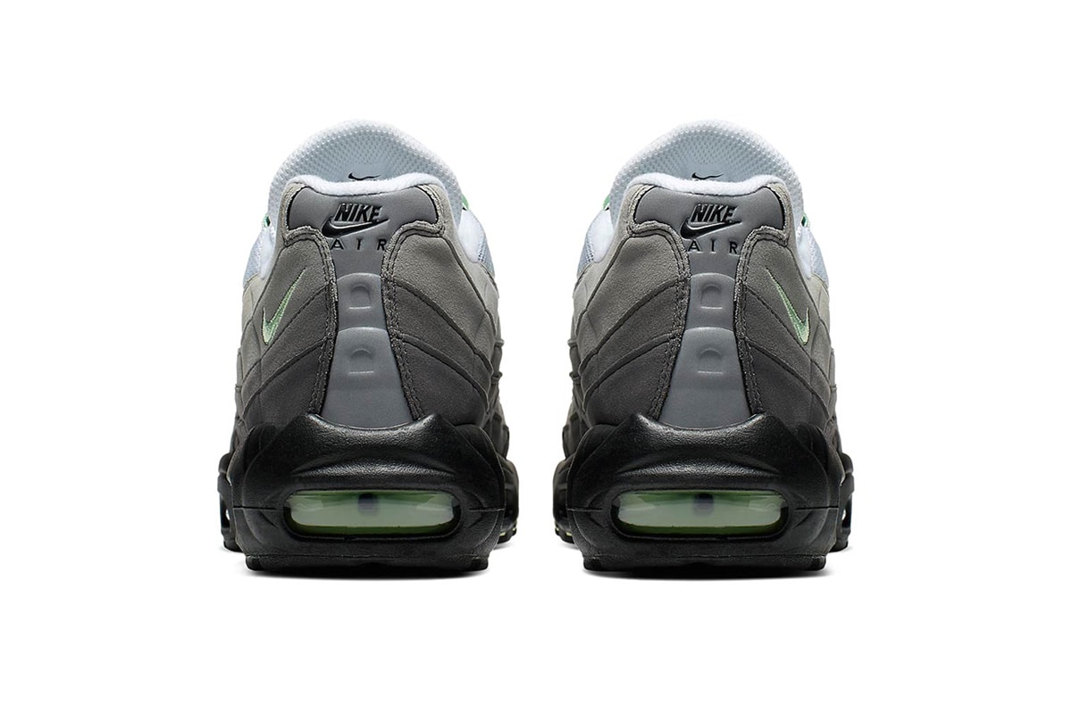 Nike Air Max 95 "Fresh Mint" Release Info stockist pricing CD7495-101 "White/Fresh Mint-Granite-Dust" air max bubble unit sportswear swoosh