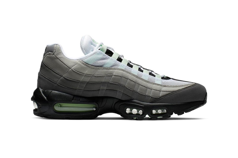 Nike Air Max 95 "Fresh Mint" Release Info stockist pricing CD7495-101 "White/Fresh Mint-Granite-Dust" air max bubble unit sportswear swoosh