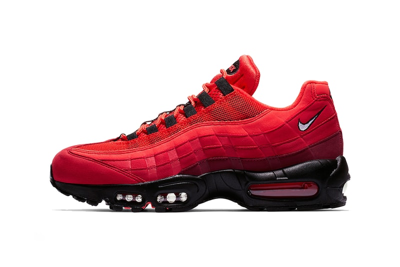 nike air max 95 habanero red black white 2019 spring footwear nike sportswear