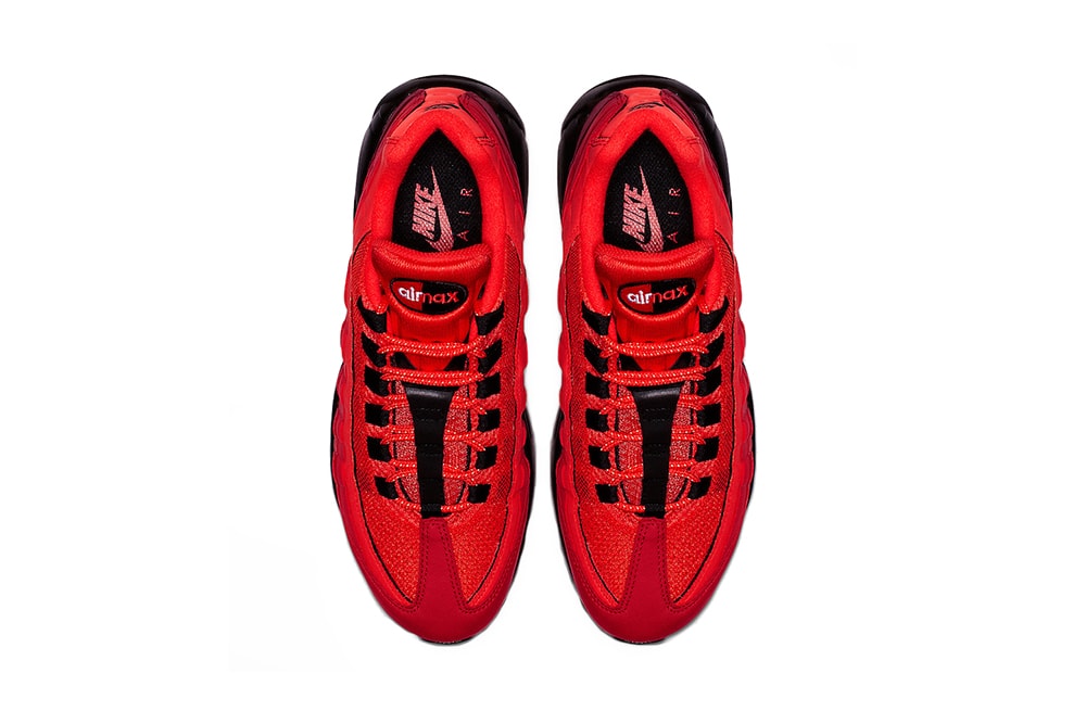nike air max 95 habanero red black white 2019 spring footwear nike sportswear