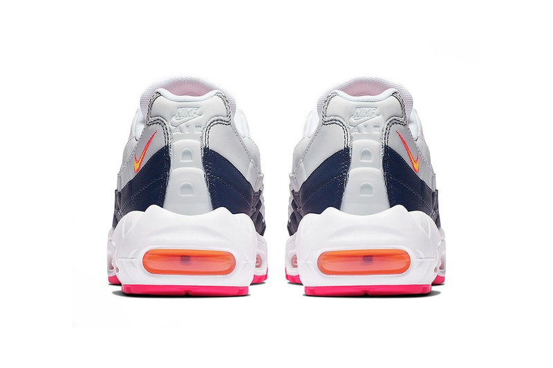 nike air max 95 midnight navy laser orange pure platinum 2019 february footwear nike sportswear