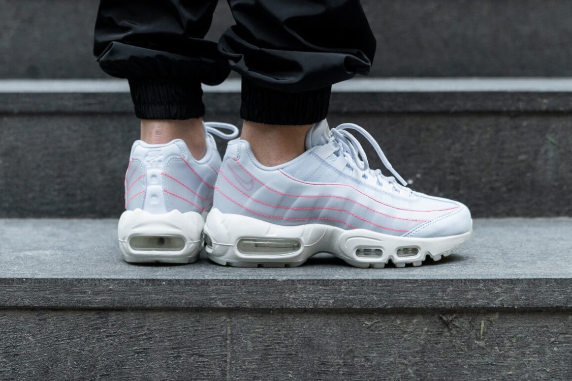 Green Shades Mix With White To Create This Nike Air Max 95 - Sneaker News