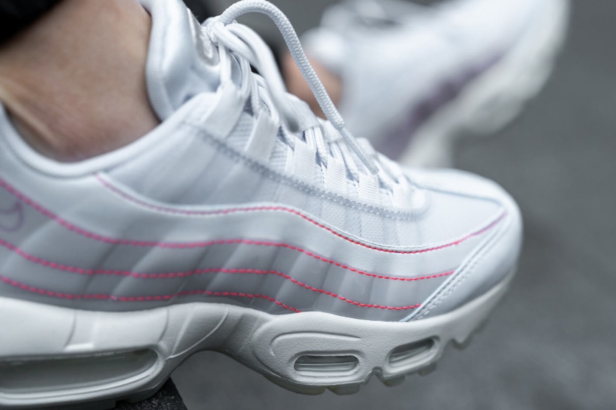 Nike Launches Women's-Only Translucent Air Max 95 drop release date info images price sportswear half blue orange