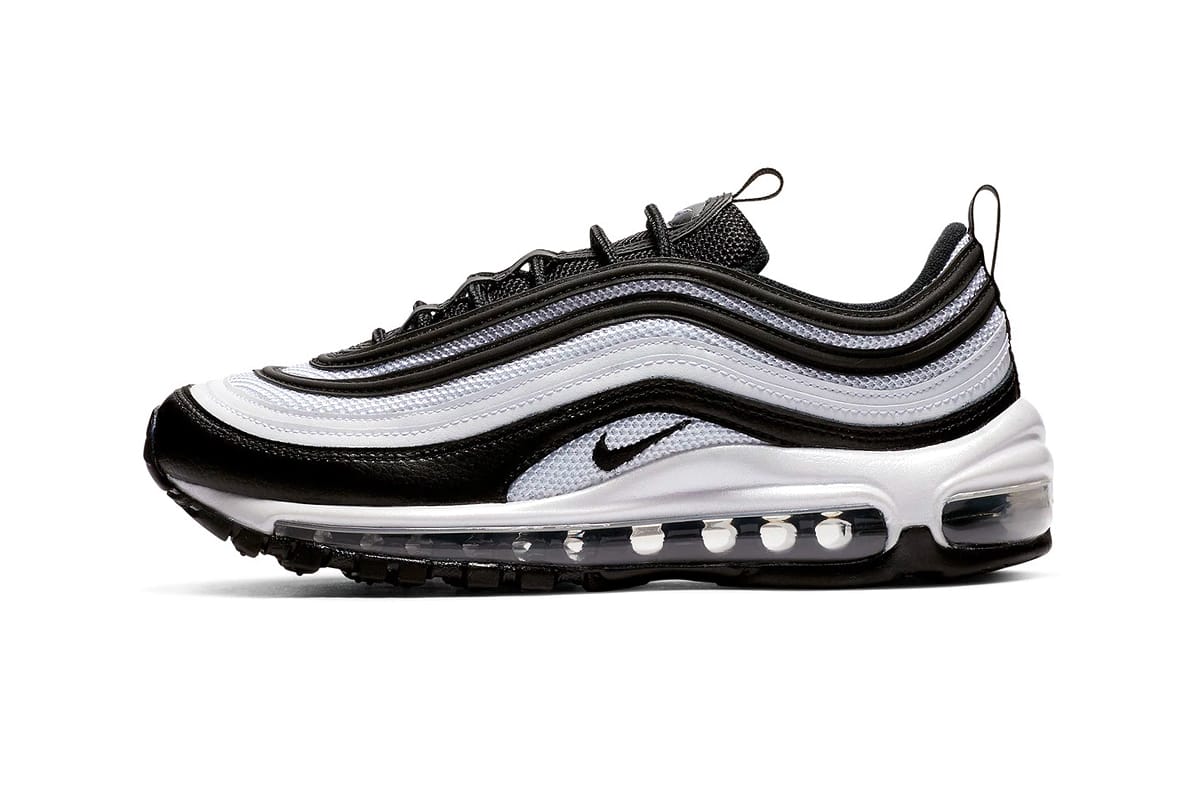 air max 97 black and white