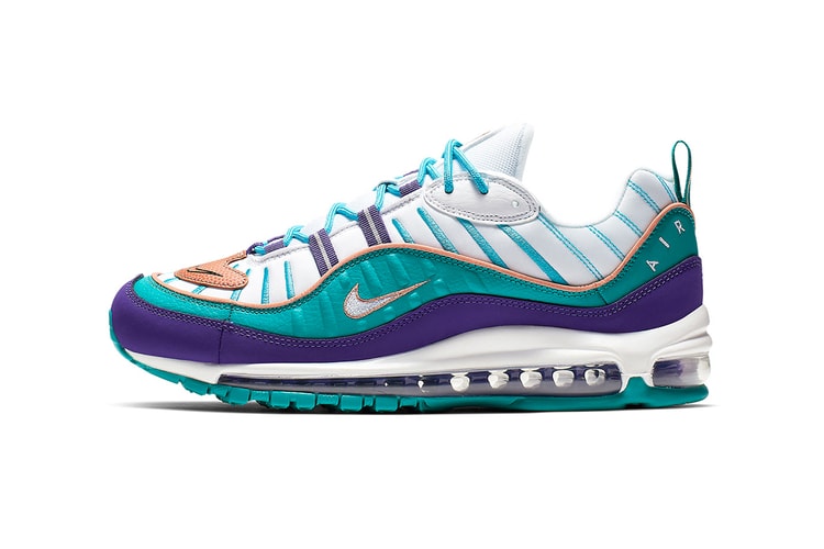 Nike Reworks the Air Max 98 In a Charlotte Hornets-Inspired Colorway