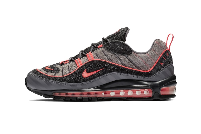 nike air max 98i 95 i95 pack collection gunsmoke lava grey gray red infrared bv6046-001 black