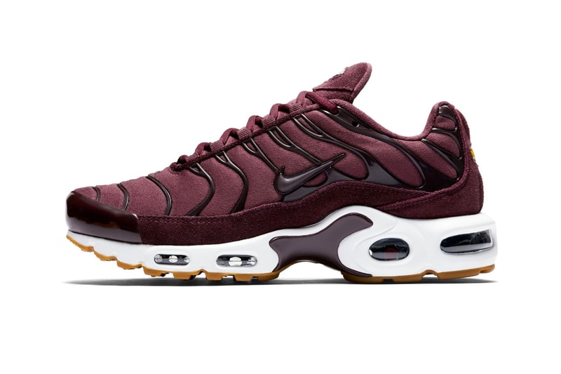 Nike Air Max Plus SE Bordeaux Release Info Date Gum Sole sneakers kicks shoes footwear trainers style hypebeast 