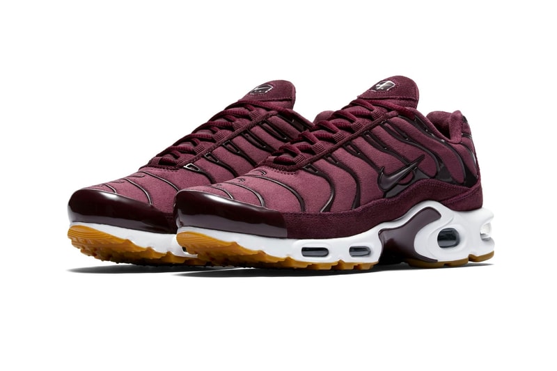 Nike Air Max Plus SE Bordeaux Release Info Date Gum Sole sneakers kicks shoes footwear trainers style hypebeast 