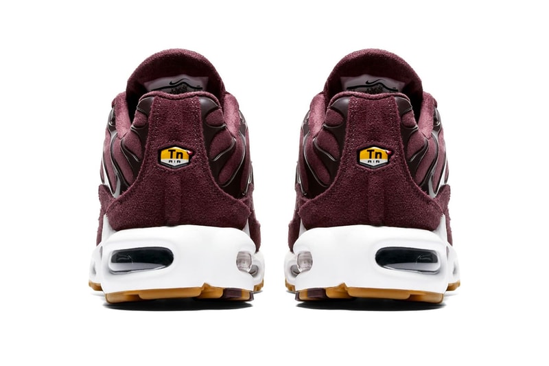 Nike Air Max Plus SE Bordeaux Release Info Date Gum Sole sneakers kicks shoes footwear trainers style hypebeast 