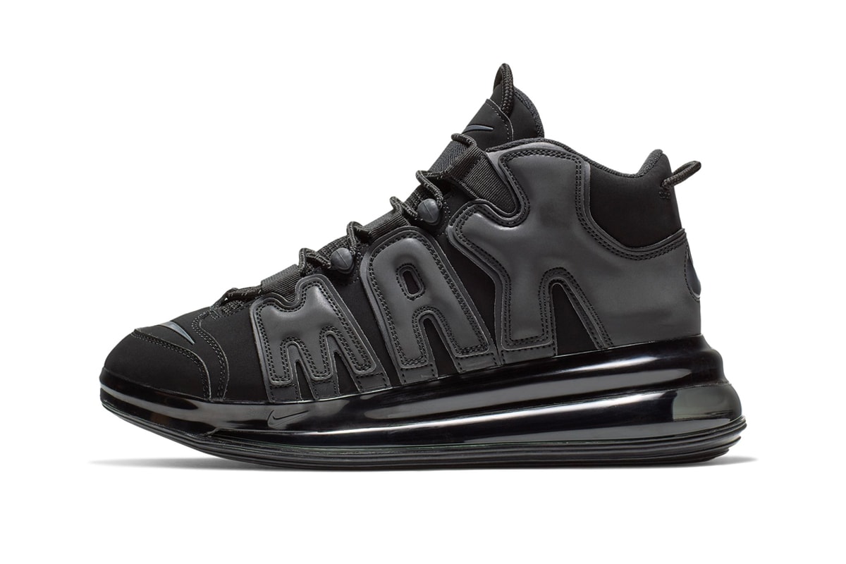 Nike Air More Uptempo 720 QS Official Look Release Info Date black