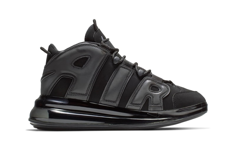 Nike Air More Uptempo 720 QS Official Look Release Info Date black