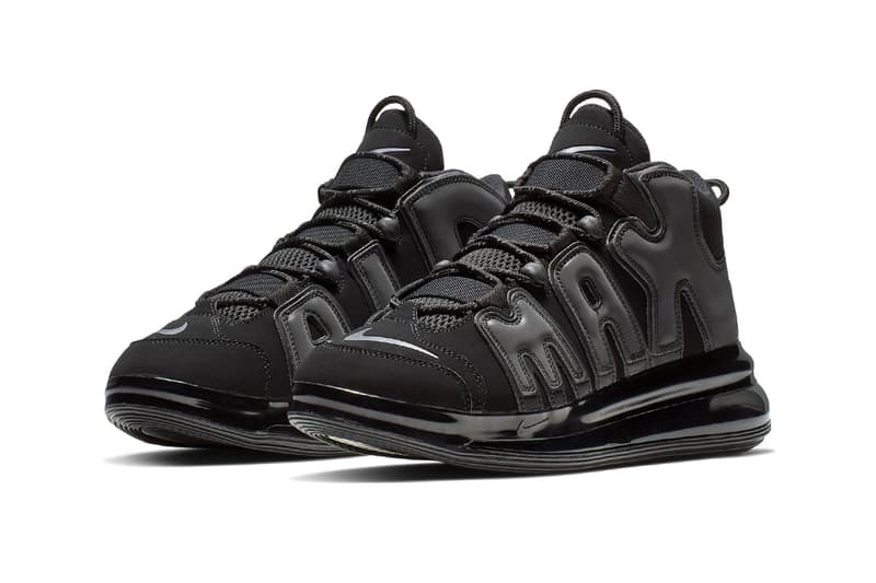 Nike Air More Uptempo 720 QS Official Look Release Info Date black