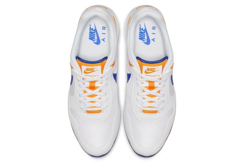 Nike Air Pegasus 89' Marks Its Return With the New Colorways release date info footwear sneakers images white blue orange black blue lagoon purple