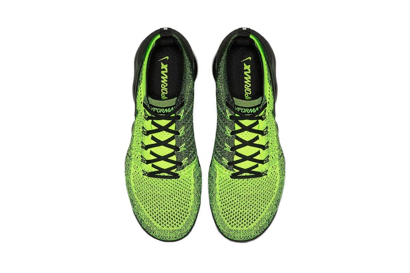 nike air vapormax 2 neon green black 2019 footwear nike running nike sportswear volt sneakers shoes