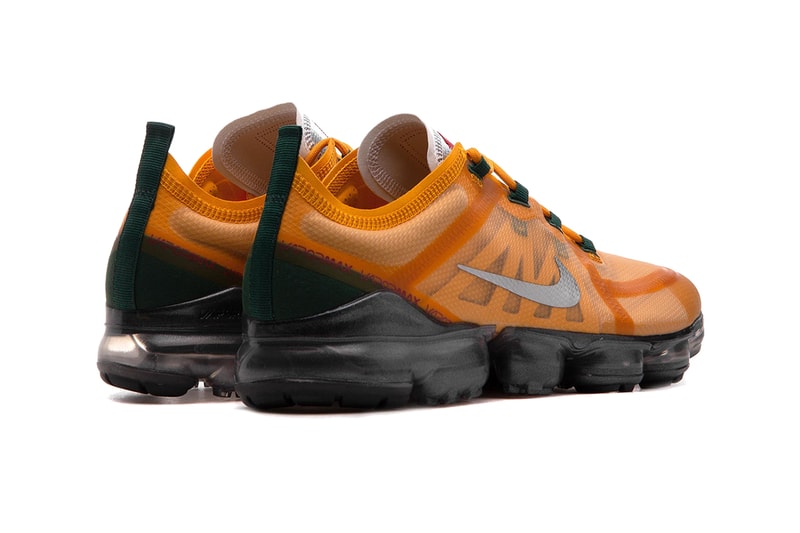 nike air vapormax 2019 canyon gold metallic silver terra orange footwear nike running